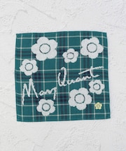 ◆MARY QUANT タオルハンカチ チェック