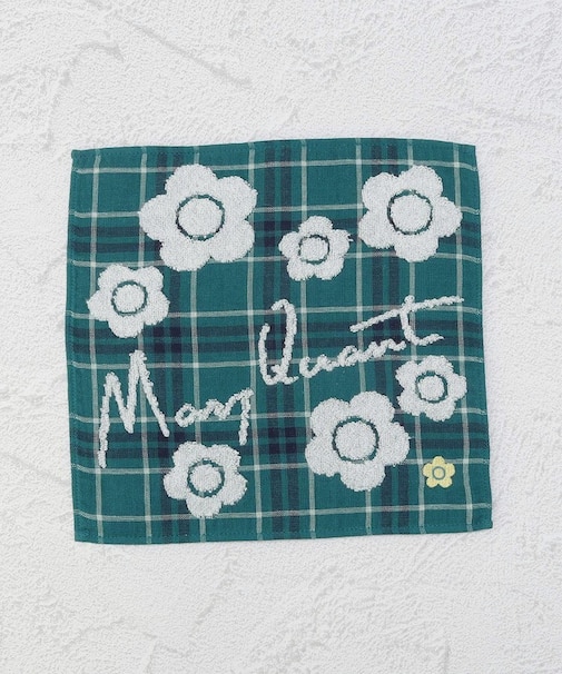 ◆MARY QUANT タオルハンカチ チェック