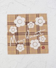 ◆MARY QUANT タオルハンカチ チェック