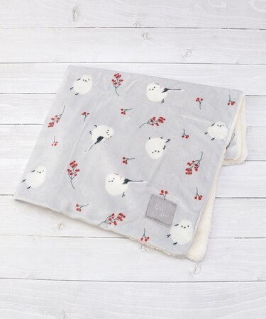 【あったか】デジプリ ブランケット アカイミ&シマエナガ