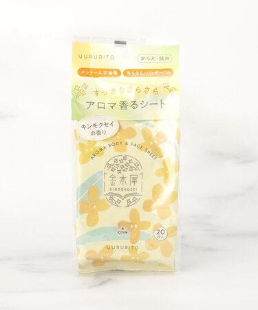 ◆金木犀 アロマ香るリフレッシュシート