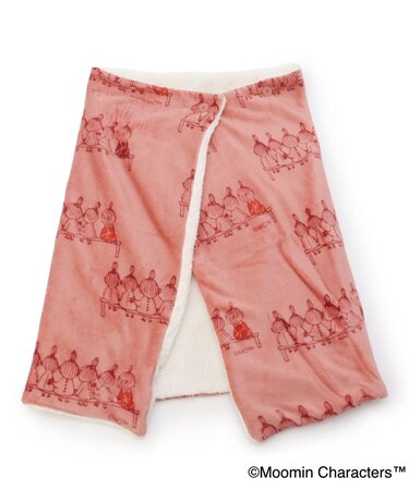 MOOMIN ボア付3WAYケープ