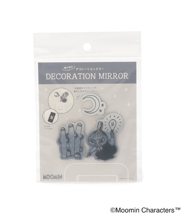 ◆MOOMIN デコレーションミラー ミイ&ニョロニョロ