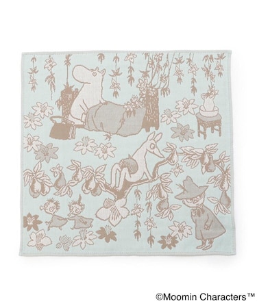 ◆MOOMIN 三重ガーゼハンカチ オヤスミ