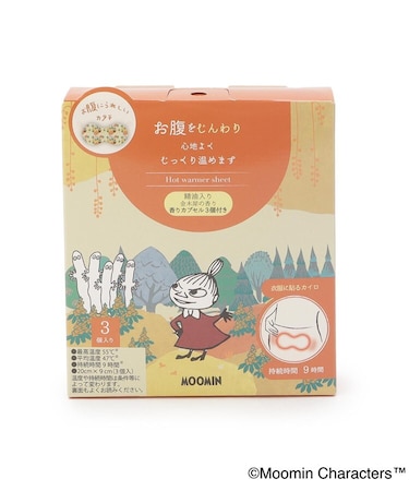 ◆MOOMIN 金木犀お腹カイロ 3P