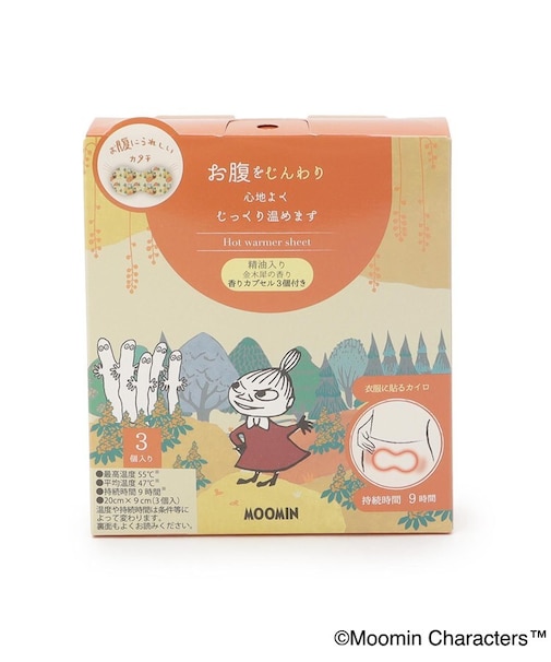 ◆MOOMIN 金木犀お腹カイロ 3P