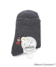 ◆MOOMIN ロークルーソックス ミイ後刺繍