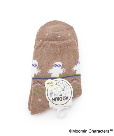 ◆MOOMIN ロークルーソックス ニョロニョロノルディック