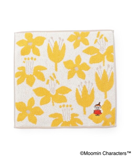 ◆MOOMIN タオルハンカチ フラワー