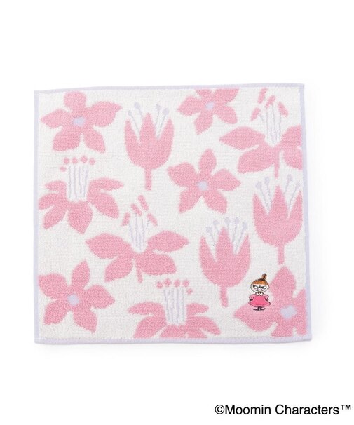 ◆MOOMIN タオルハンカチ フラワー