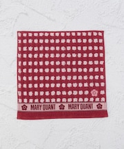 ◆MARY QUANT タオルハンカチ ブロックチェック