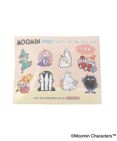 ◆MOOMIN ピンバッジ刺繍 25AW