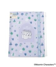 ◆MOOMIN ゴムバンド付クリアファイル5P&ファスナーポケット 25AW
