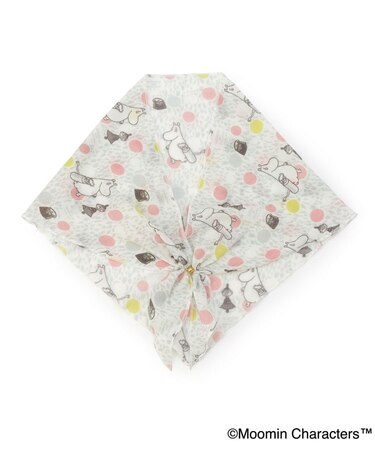 MOOMIN 三角マフラー 起毛マグネット付