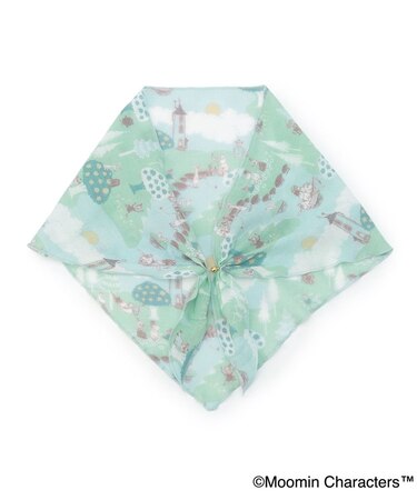 MOOMIN 三角マフラー 起毛マグネット付