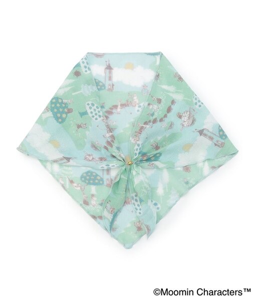 MOOMIN 三角マフラー 起毛マグネット付