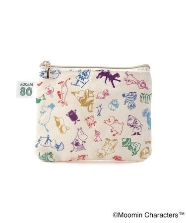 MOOMIN フラットミニポーチ 80th