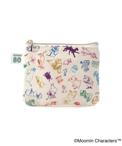 MOOMIN フラットミニポーチ 80th