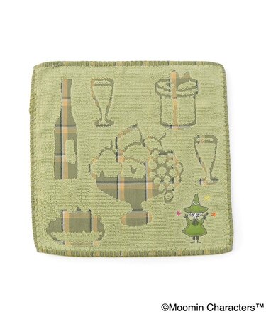 ◆MOOMIN タオルハンカチ ハッピーホリデー