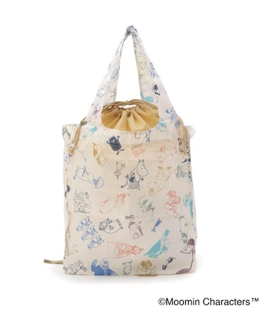 MOOMIN ワイド底板付きエコバッグ ALLSTAR