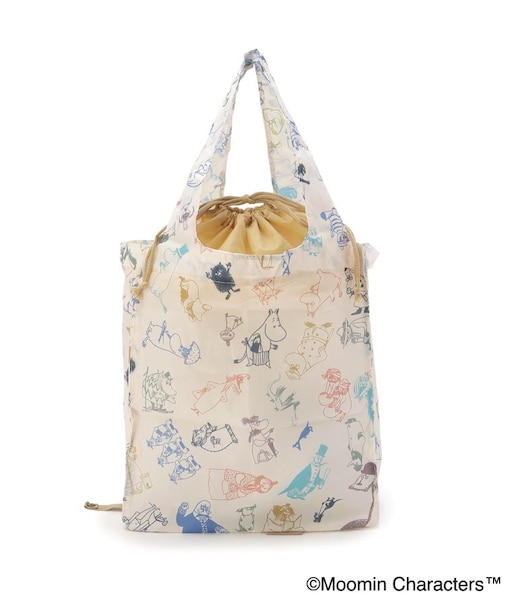 MOOMIN ワイド底板付きエコバッグ ALLSTAR