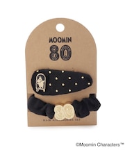 MOOMIN ヘアゴム&ヘアクリップセット 80th