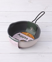 Aggta メモリ付揚げ物フライパン 20cm