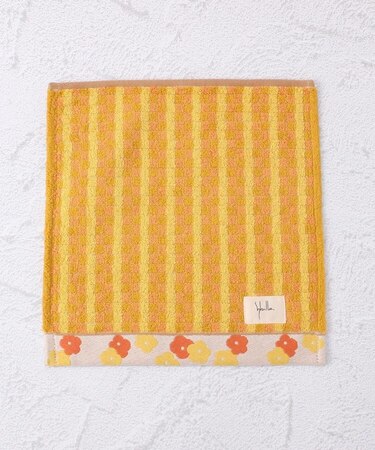 ◆シビラ タオルハンカチ 格子