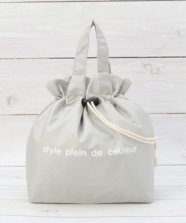 カラーズ 抗菌ランチ保冷巾着バッグ S