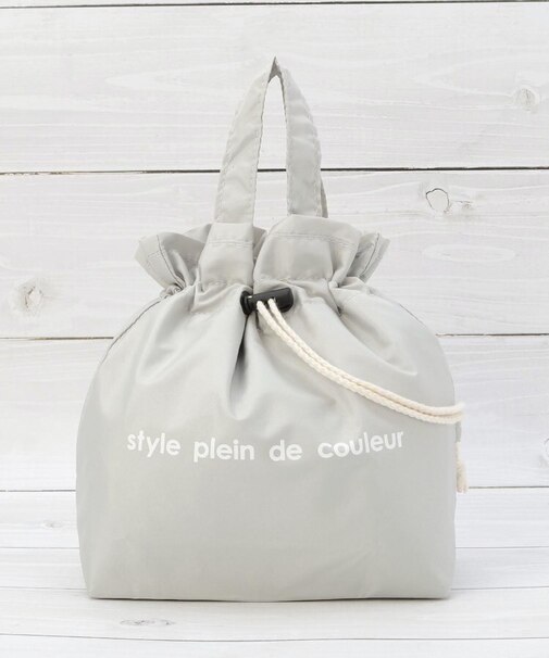 カラーズ 抗菌ランチ保冷巾着バッグ S