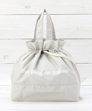 カラーズ 抗菌ランチ保冷巾着バッグ L