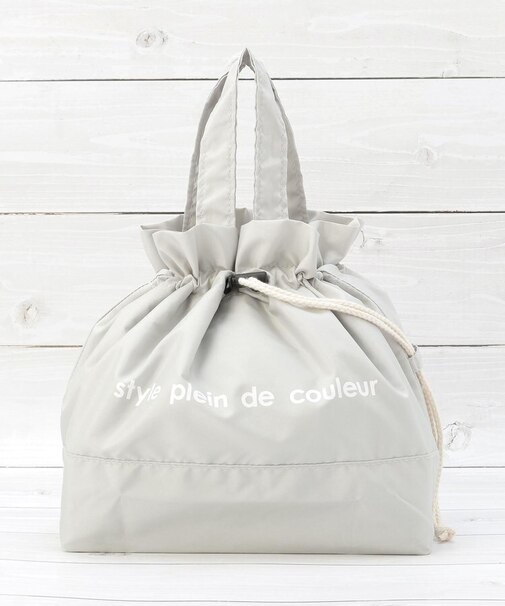 カラーズ 抗菌ランチ保冷巾着バッグ L