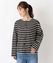 バスク クルーネックカーディガン