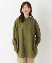 コットン シフリーチュニックシャツ