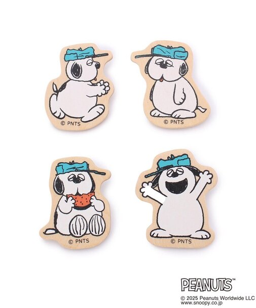 ◆SNOOPY クリップ 4P