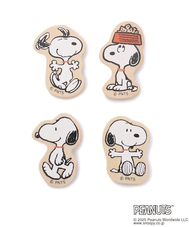 ◆SNOOPY クリップ 4P