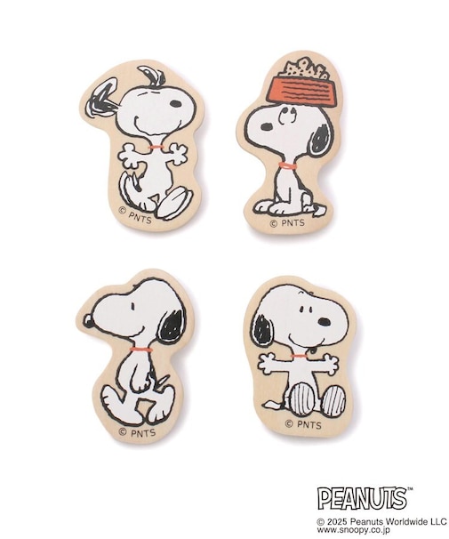 ◆SNOOPY クリップ 4P