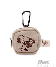 SNOOPY カラビナミニポーチ ベア