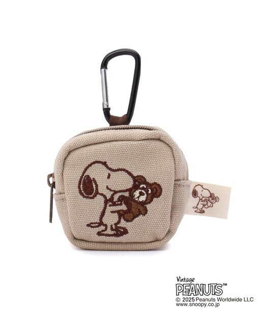 SNOOPY カラビナミニポーチ ベア