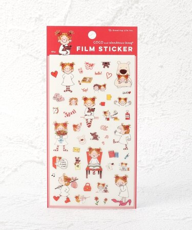 ◆COCOちゃん 貼ってはがせるステッカー