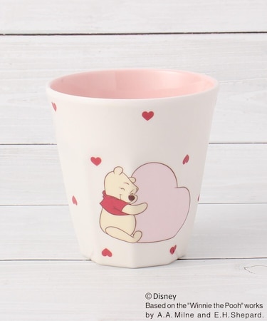 ◆【先行販売】ディズニー 『くまのプーさん』 メラミンタンブラー 290ml ハート