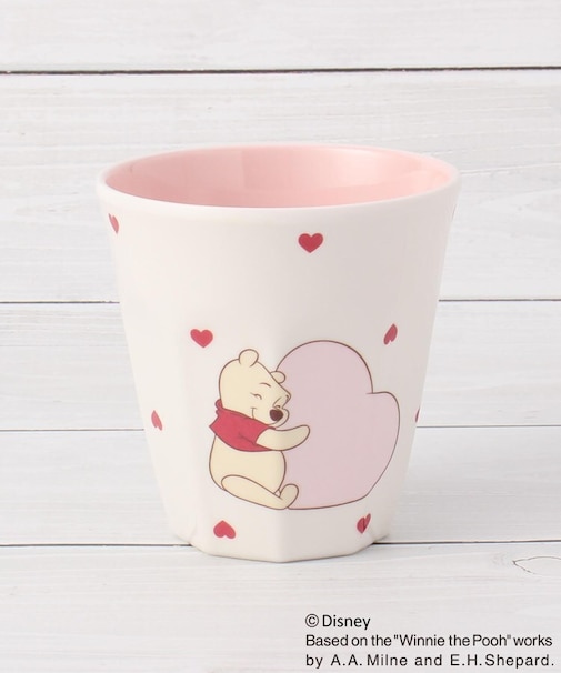◆【先行販売】ディズニー 『くまのプーさん』 メラミンタンブラー 290ml ハート