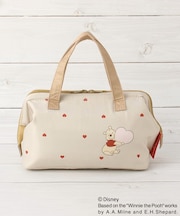 【先行販売】ディズニー 『くまのプーさん』 がま口ランチバッグ ハート