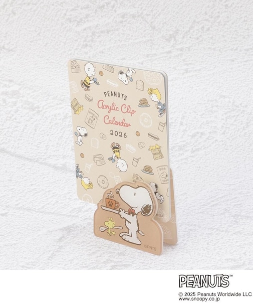 SNOOPY クリップカレンダー 卓上