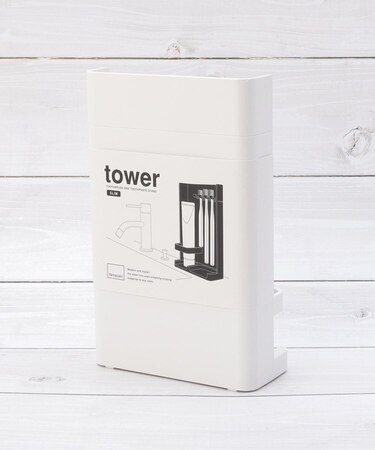 tower タワー 目隠歯ブラシチューブスタンド スリム