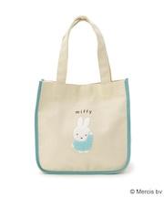 Dick Bruna miffy トートバッグ チェックサガラ