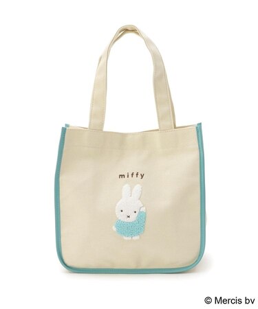 Dick Bruna miffy トートバッグ チェックサガラ