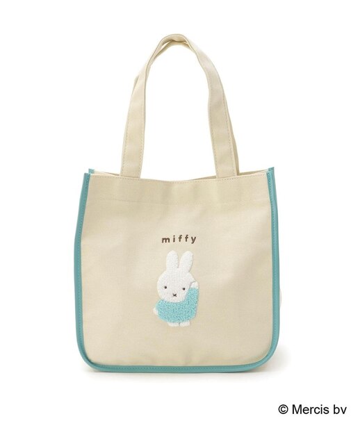 Dick Bruna miffy トートバッグ チェックサガラ