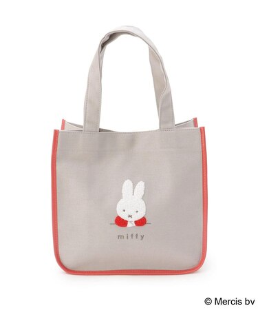 Dick Bruna miffy トートバッグ チェックサガラ