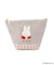 Dick Bruna miffy 舟形ポーチ チェックサガラ
